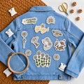 Daisy Stick and Stitch Embroidery Kit