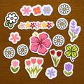 Flower Stick and Stitch Embroidery Kit