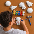 Space Theme Concrete Painting Kit for Kids