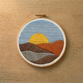 Sunrise Landscape Embroidery Kit