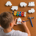 Vehicle Toys Concrete Painting Kit for Kids